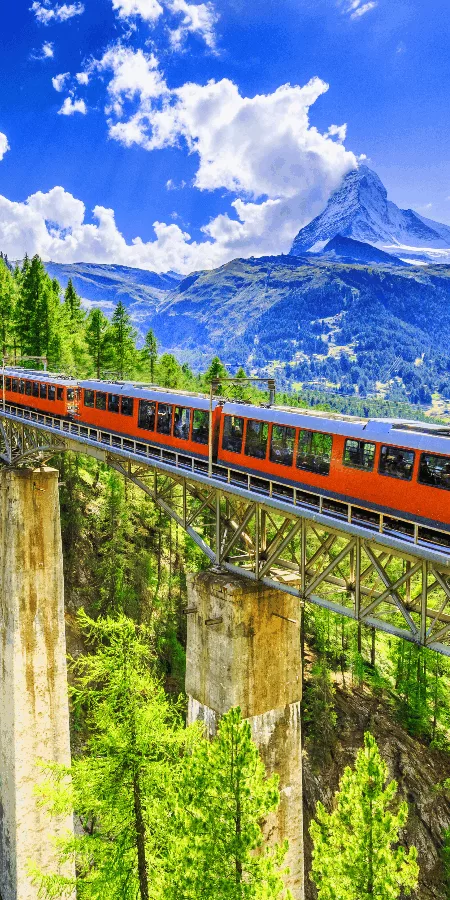 La Suisse et ses trains de Légende