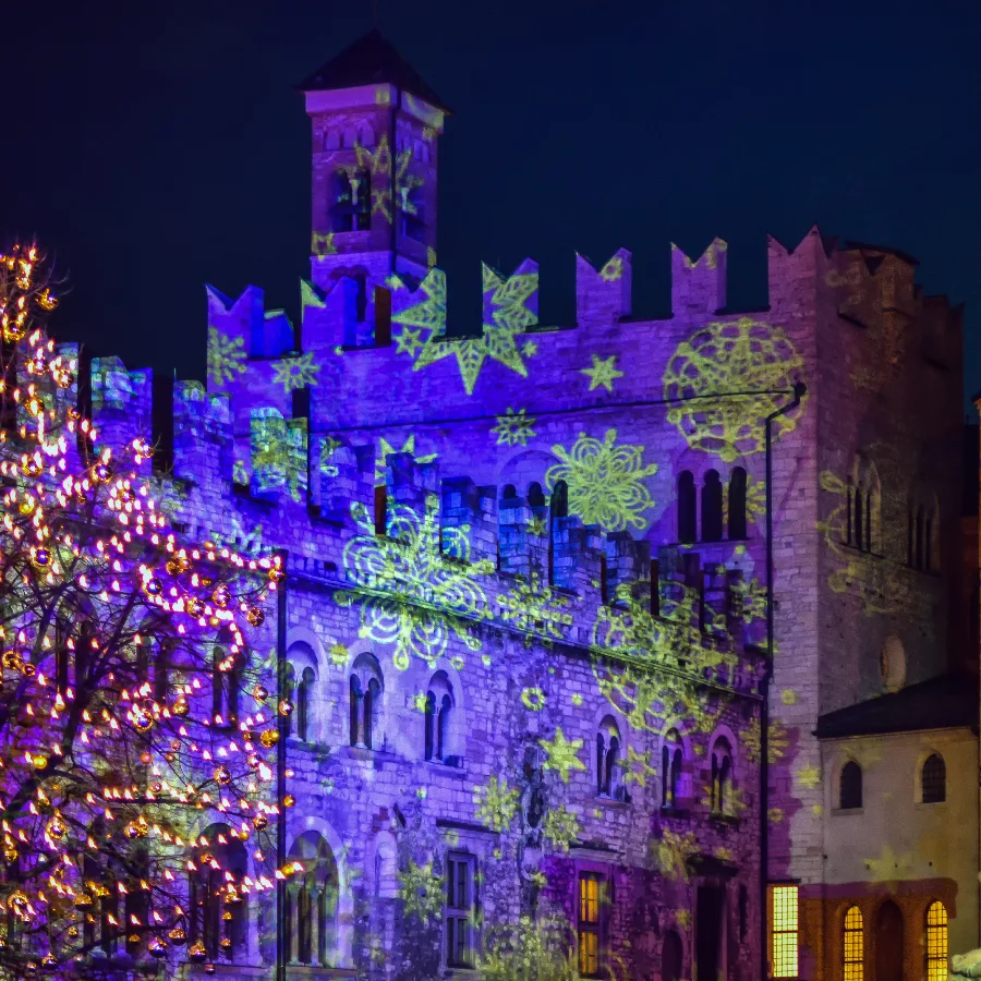 Marchés de Noël enneigés des Dolomites