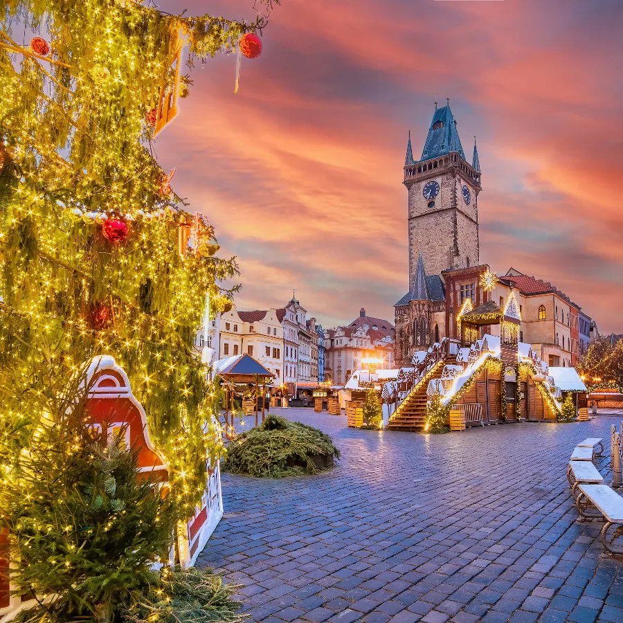 Marché de Noël à PRAGUE