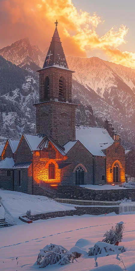Magie de Noël au sommet des Pyrénées